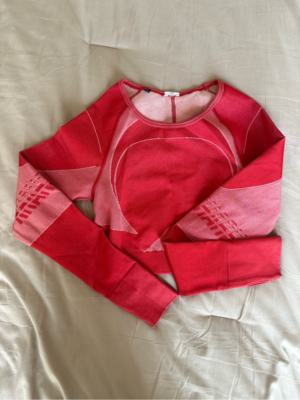 Gymshark Turbo Seamless Long Sleeve Crop Top
